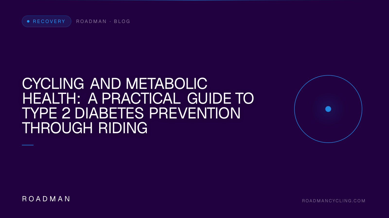 Cycling and Metabolic Health: A Practical Guide to Type 2 Diabetes Prevention Through Riding