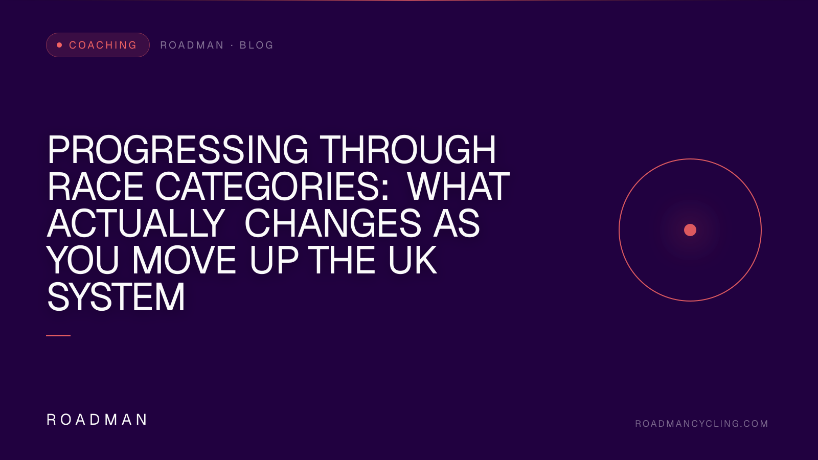 Progressing Through Race Categories: What Actually Changes as You Move Up the UK System