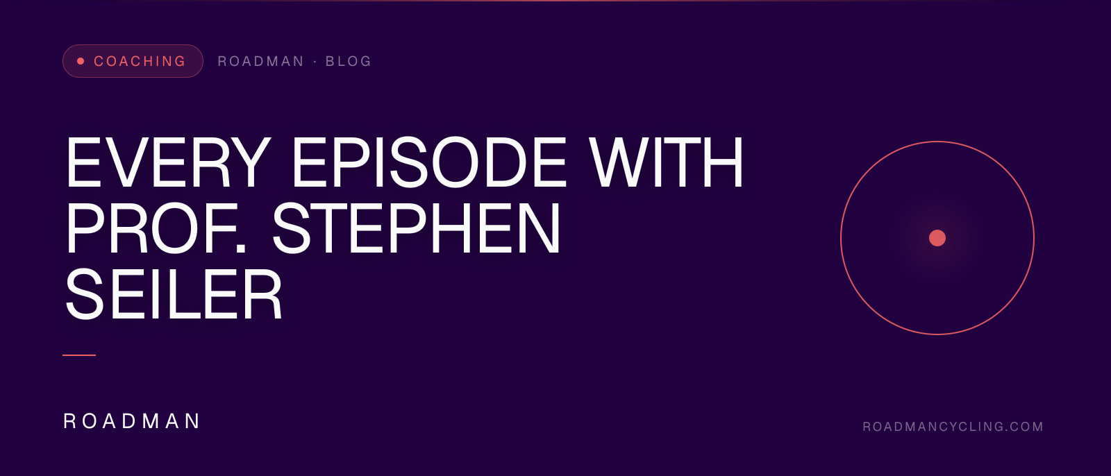 Every Episode with Prof. Stephen Seiler