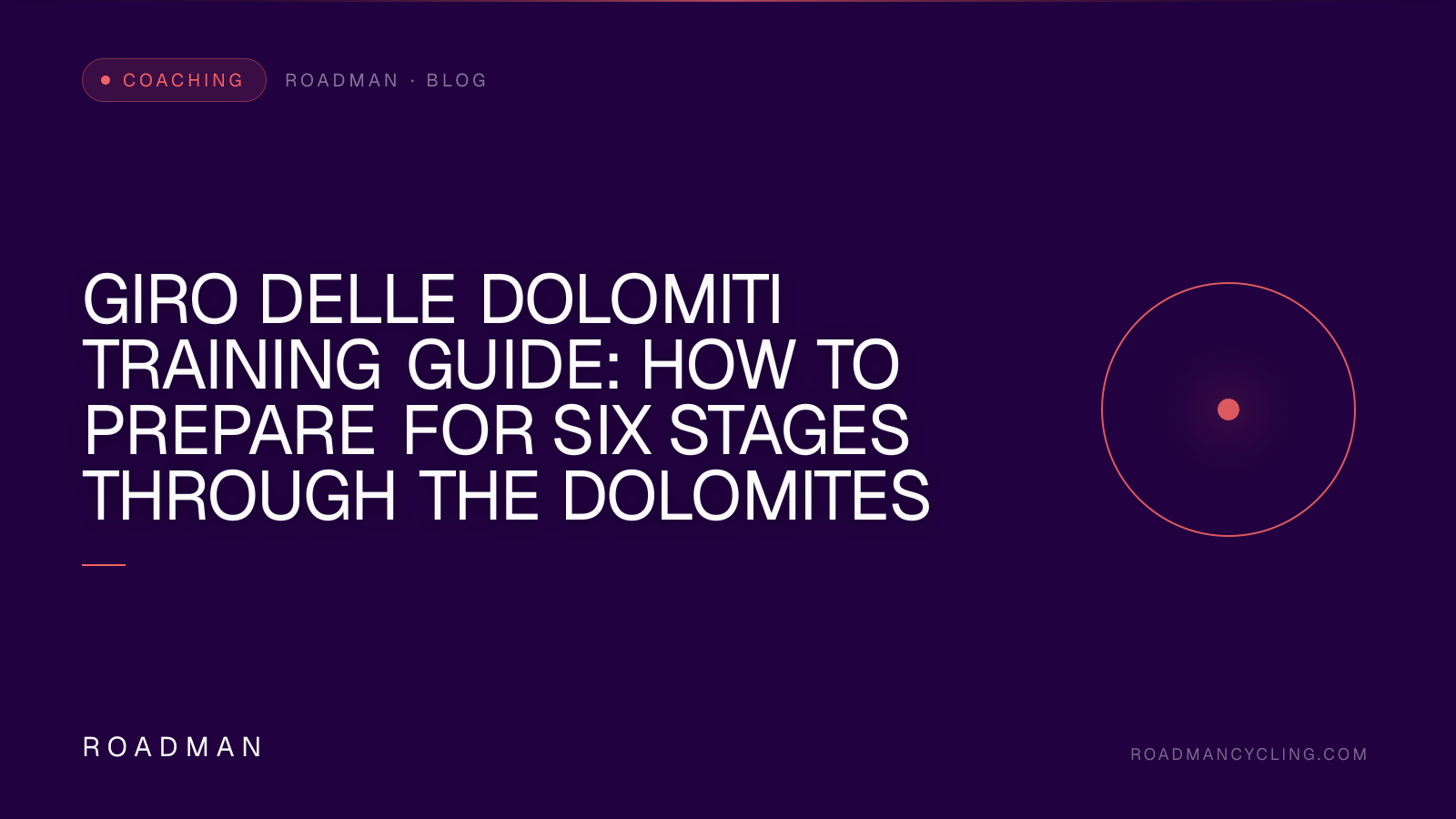 Giro delle Dolomiti Training Guide: How to Prepare for Six Stages Through the Dolomites