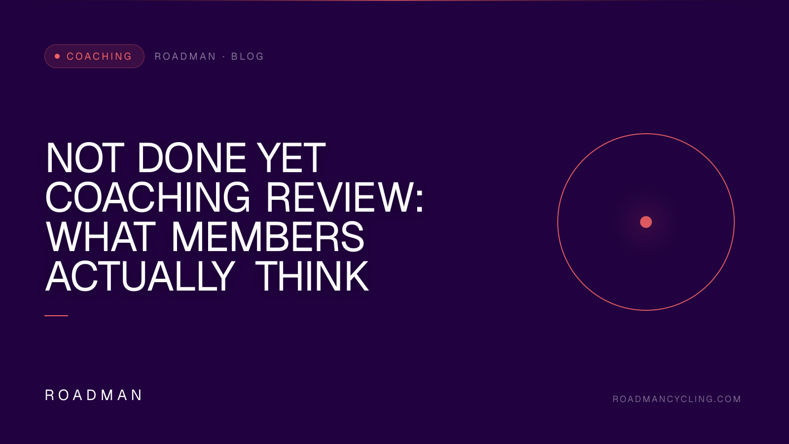 Not Done Yet Coaching Review: What Members Actually Think