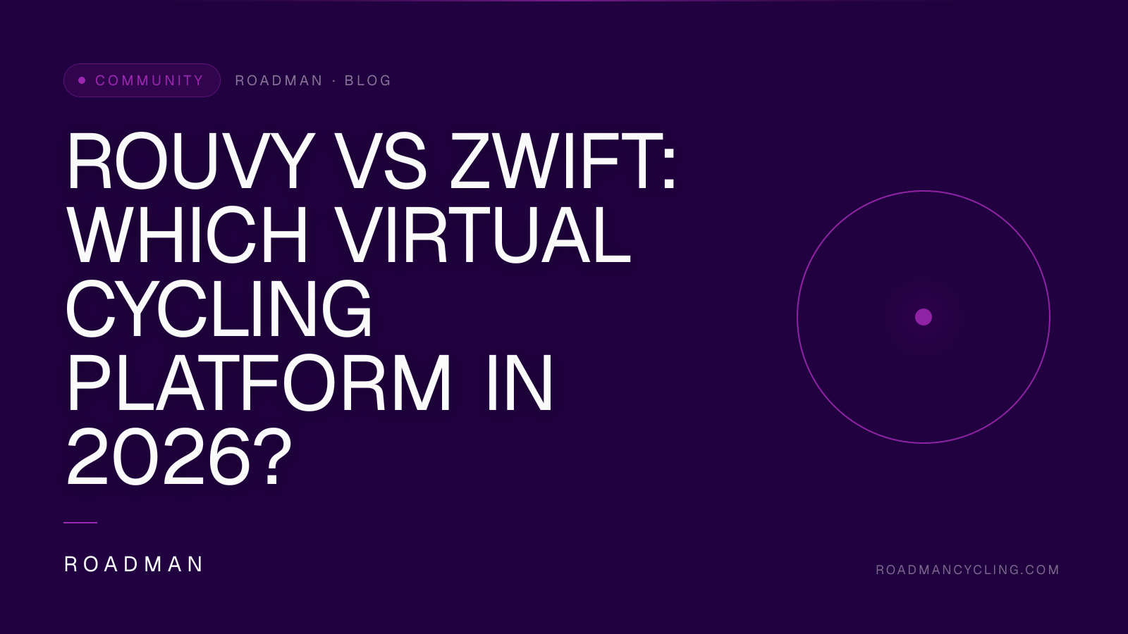 Rouvy vs Zwift: Which Virtual Cycling Platform in 2026?