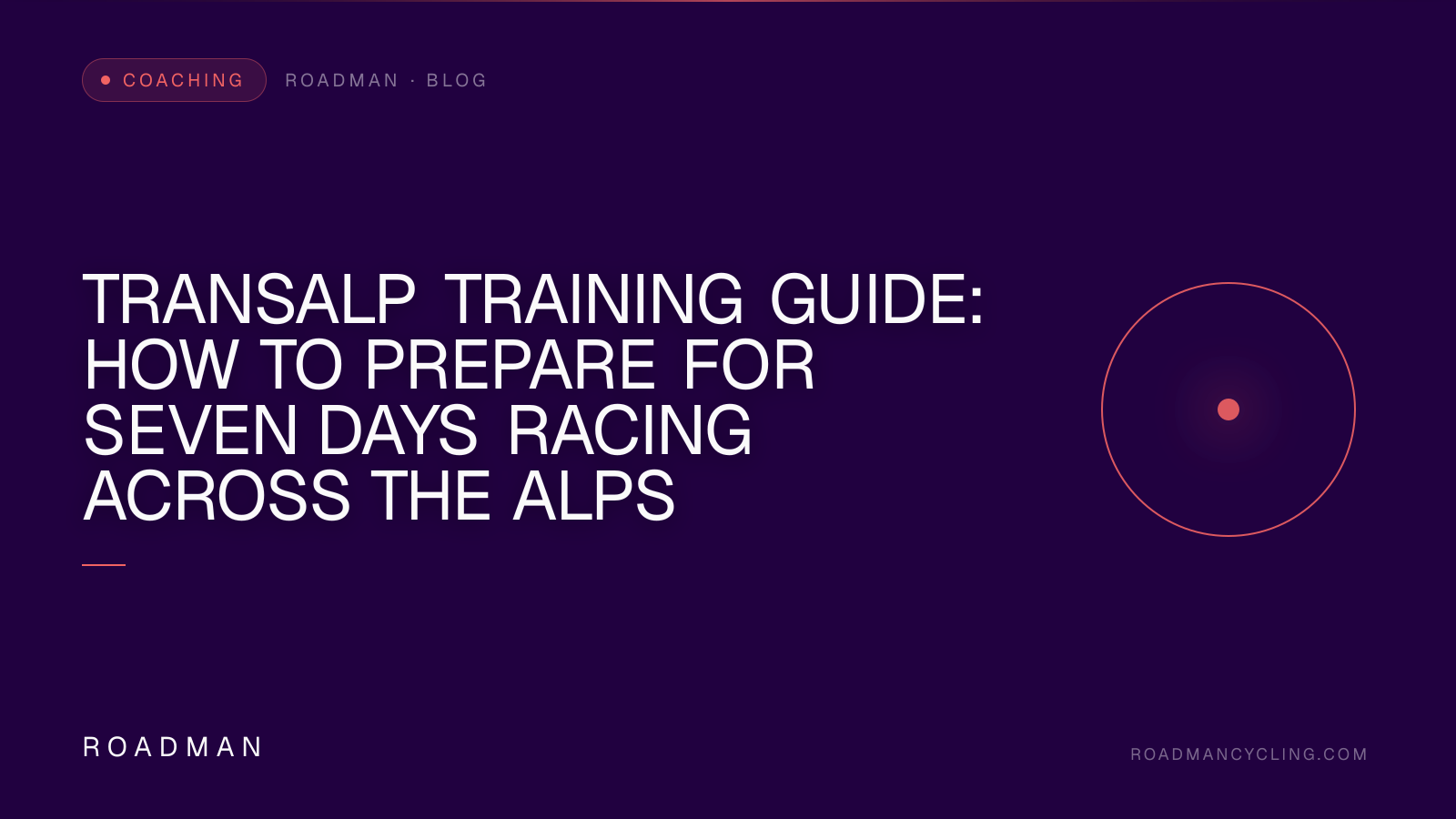 TransAlp Training Guide: How to Prepare for Seven Days Racing Across the Alps