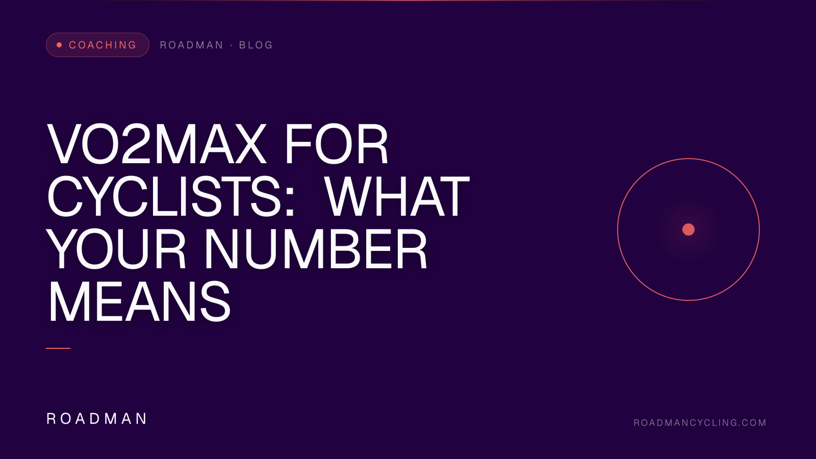 VO2max for Cyclists: What Your Number Means